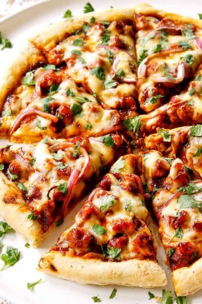 BBQ pizza