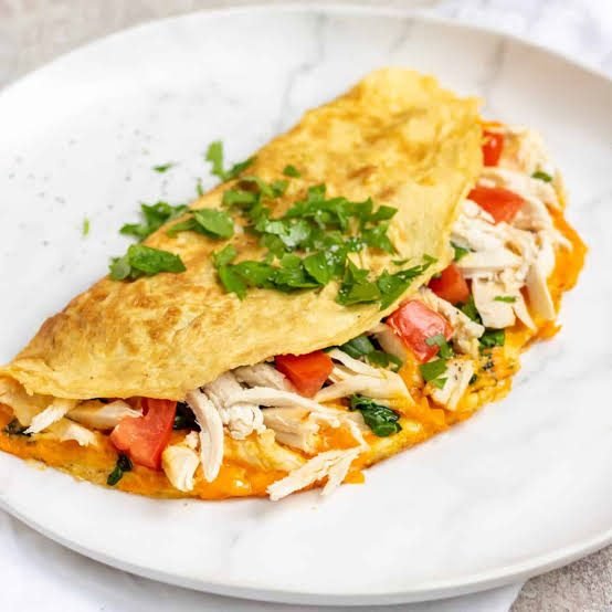 Chicken omlet