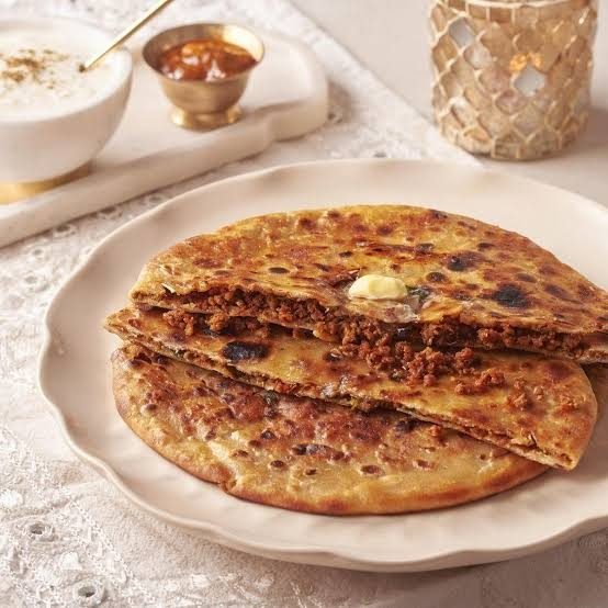 Qeema paratha
