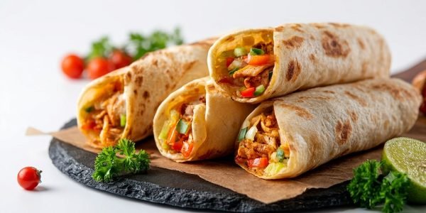 Chicken Roll Paratha