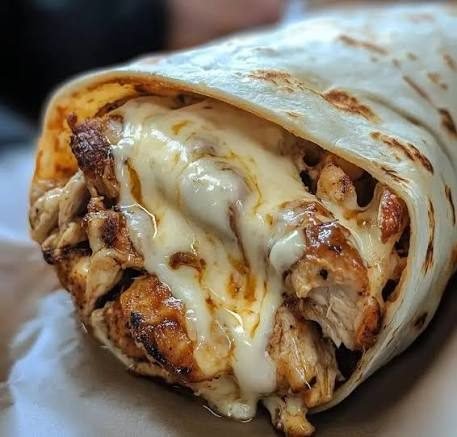 chicken cheese shawarma