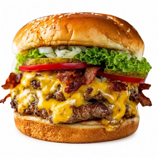 Jalapeno cheese burger