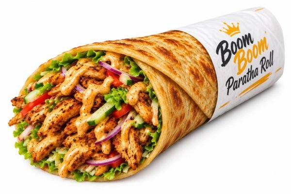 boom boom paratha roll