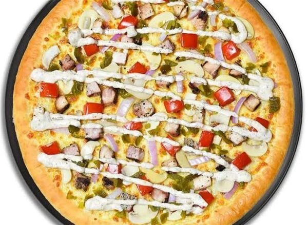 Malai boti pizza