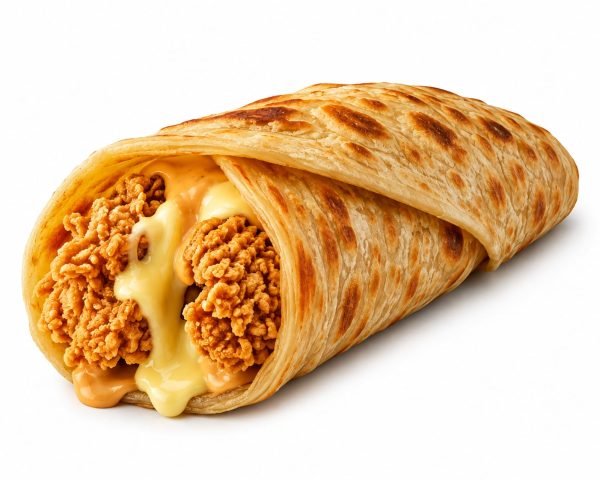 Zinger cheese paratha roll