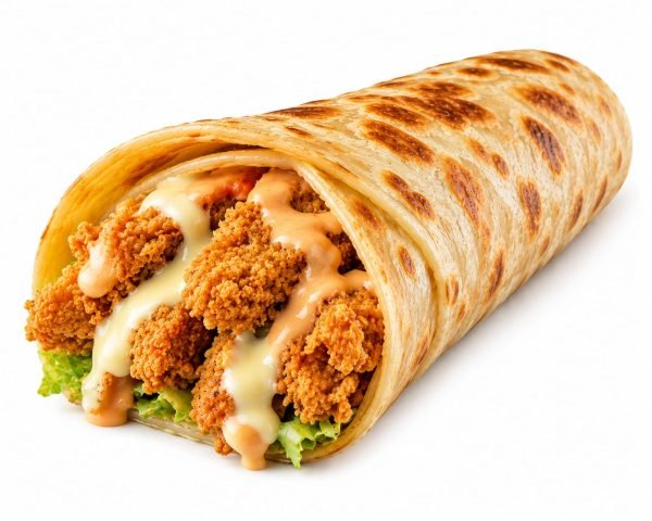 Zinger paratha roll