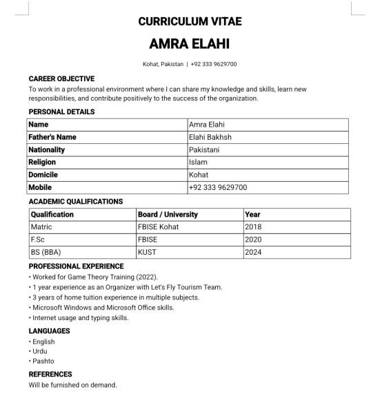 Amra Elahi