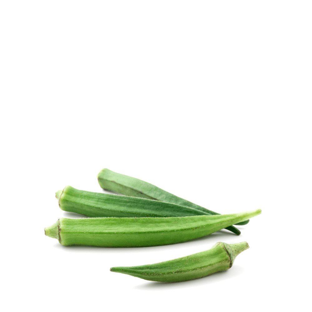 Lady Finger (Bhindi) enlarged