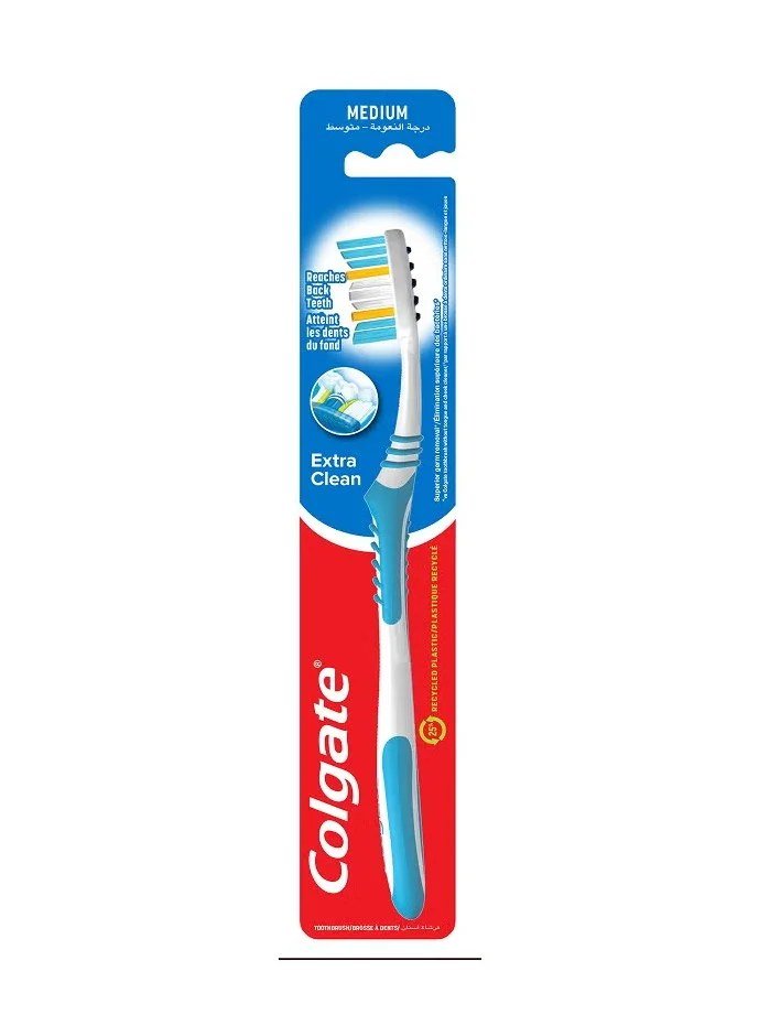 Colgate Extra Clean Toothbrush enlarged