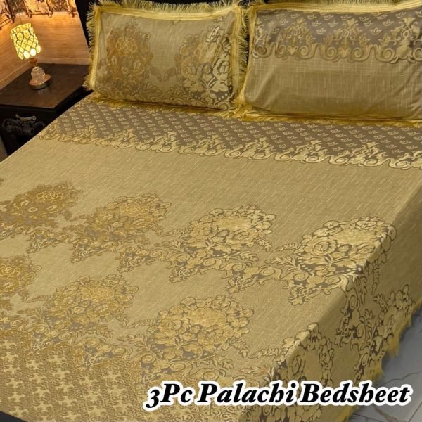 3 PCs Palachi Bedsheet