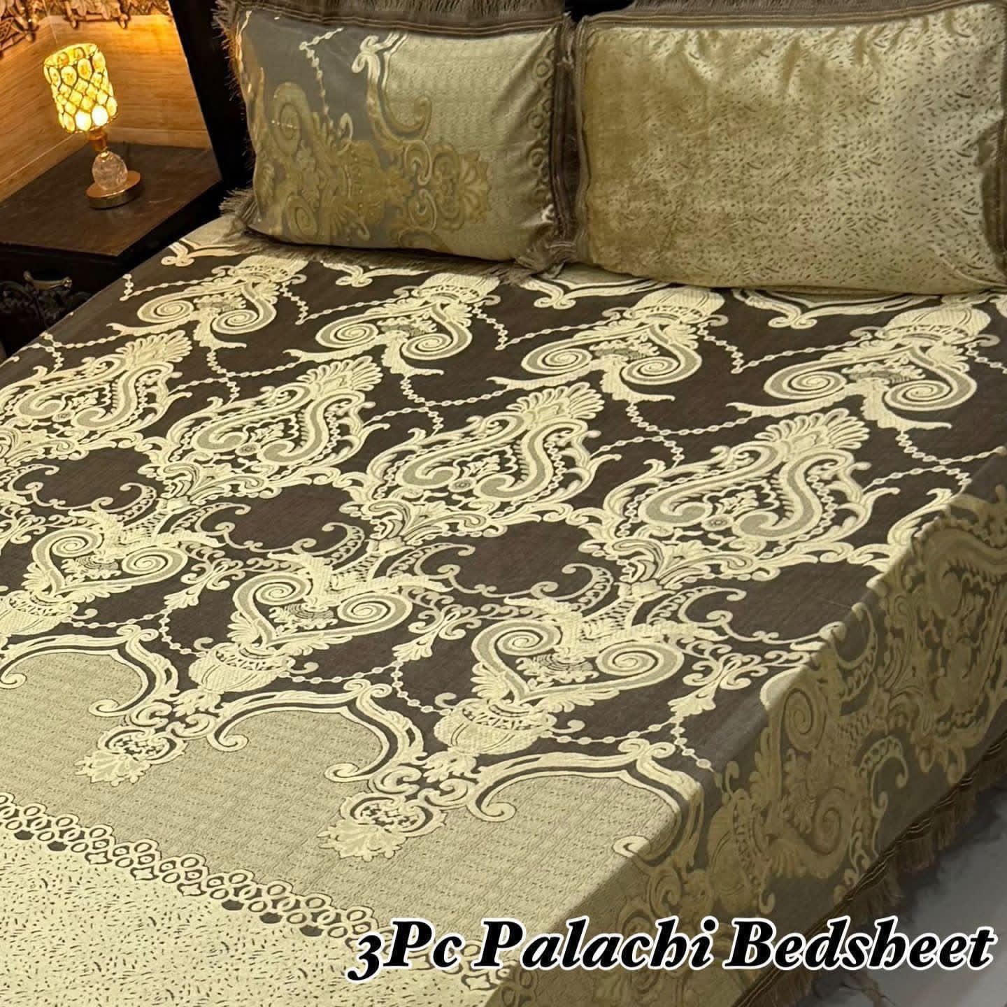 3 PCs Palachi Bedsheet enlarged