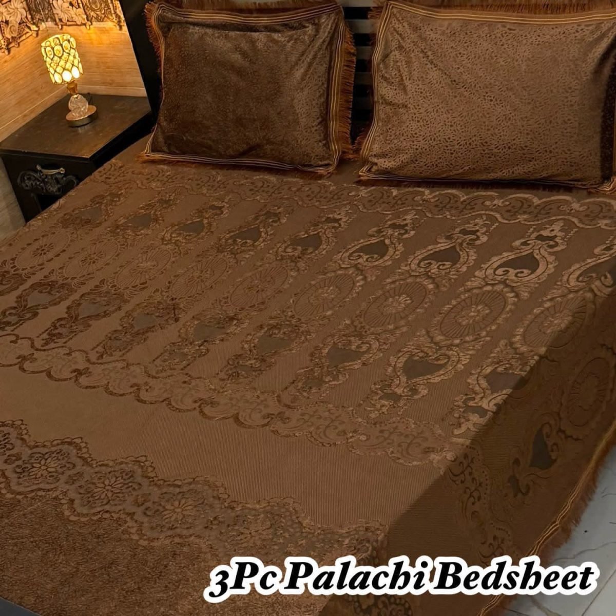 3 PCs Palachi Bedsheet