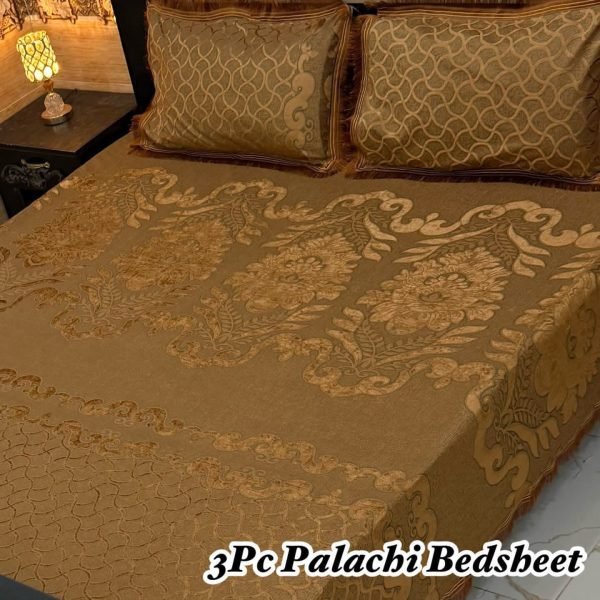 3 PCs Palachi Bedsheet
