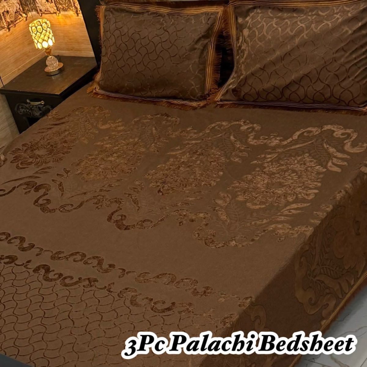 3 PCs Palachi Bedsheet
