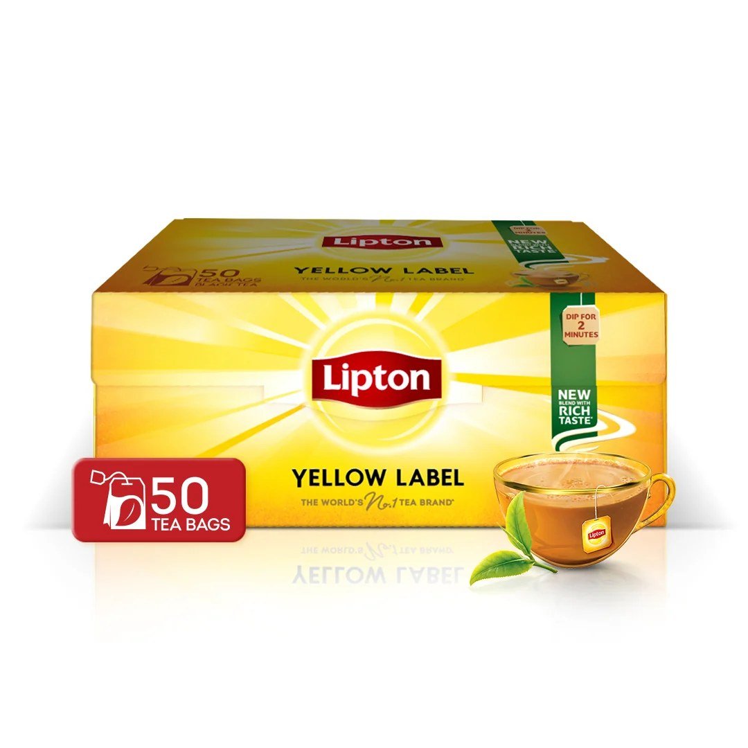 Lipton Yellow Label Tea Bag - 50s enlarged