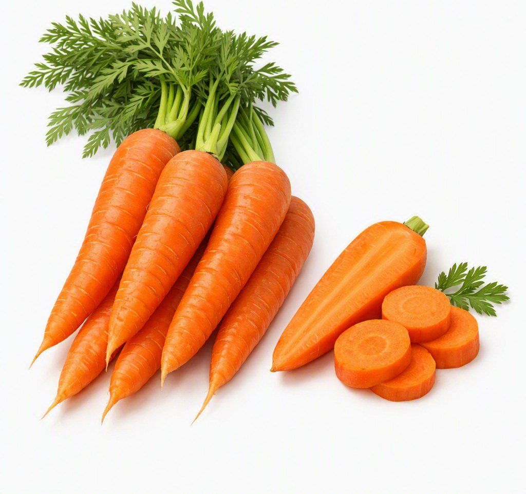 Carrot (Gajar) enlarged