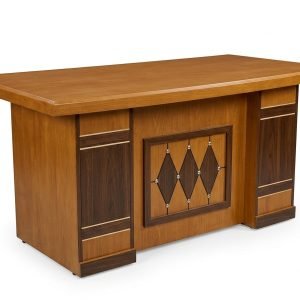 Elegant wooden office desk