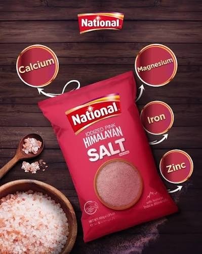 National Himalayan Pink Salt 800g enlarged