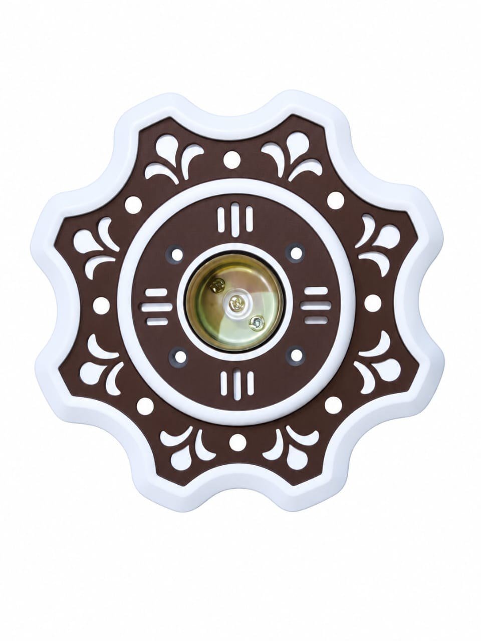 “Decorative Ceiling Fan Motor Cover enlarged