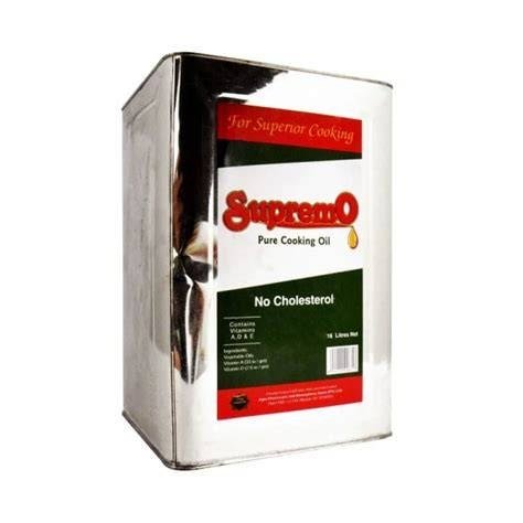 Soya Supreme Oil 16KG Tin enlarged